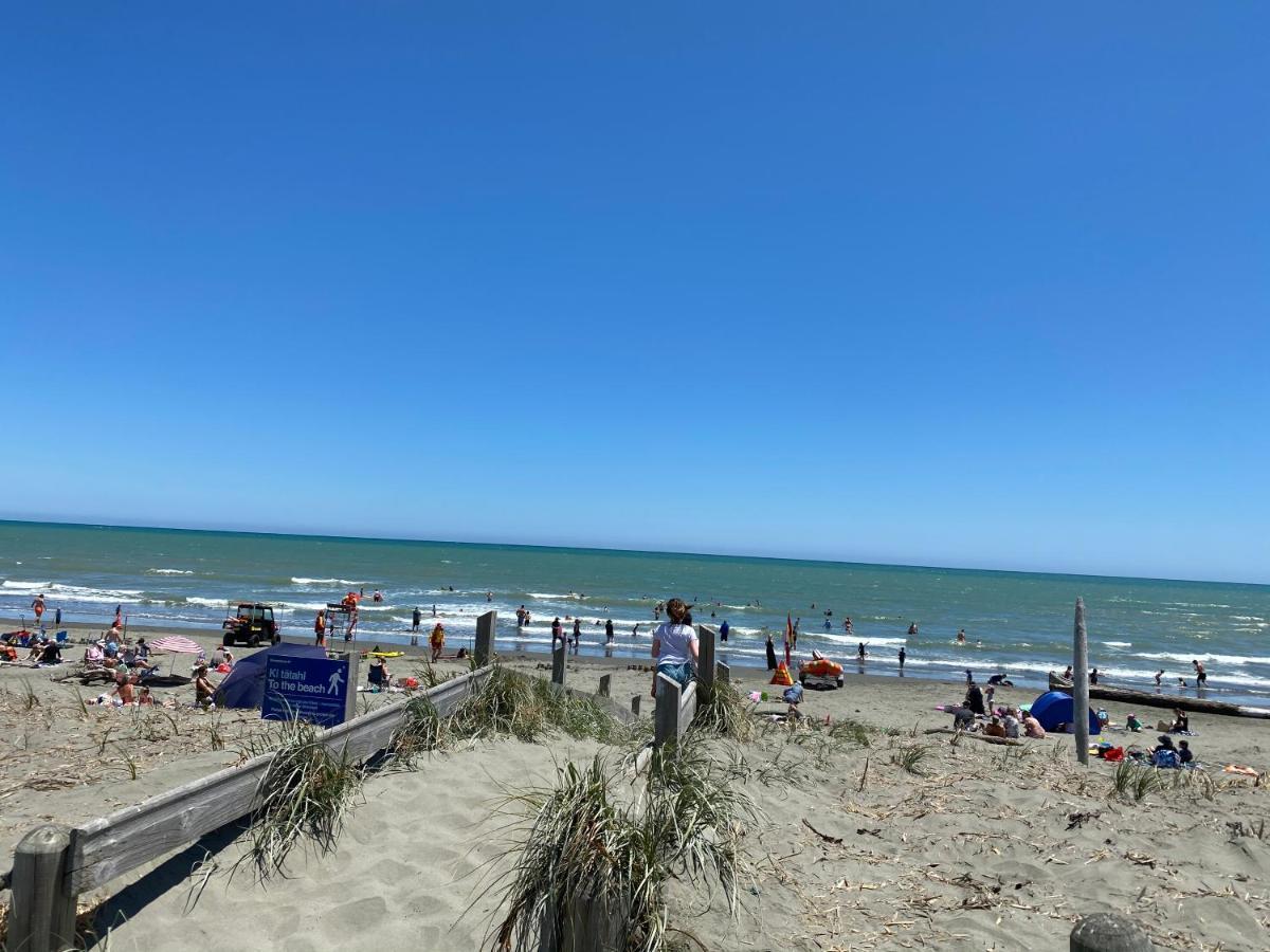 Nikau'S On Palmer Foxton Beach Exteriör bild